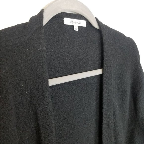 Madewell Womens S Black Open Front Long Cardigan S - Picture 6 of 9